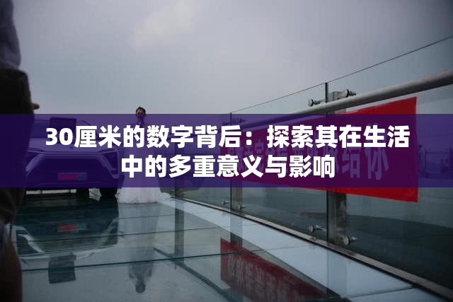 30厘米的数字背后：探索其在生活中的多重意义与影响
