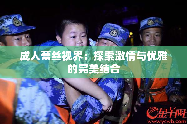 成人蕾丝视界：探索激情与优雅的完美结合