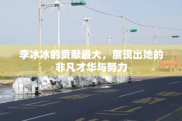 李冰冰的贡献最大，展现出她的非凡才华与努力