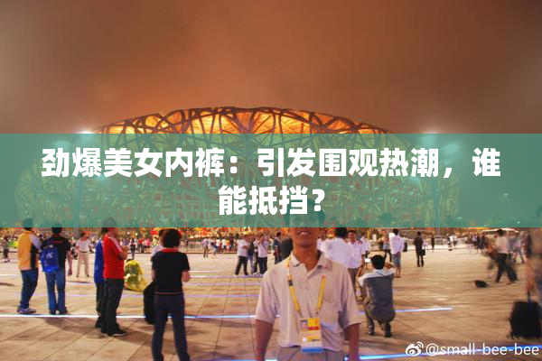 劲爆美女内裤：引发围观热潮，谁能抵挡？