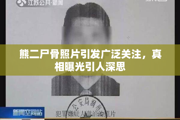 熊二尸骨照片引发广泛关注，真相曝光引人深思