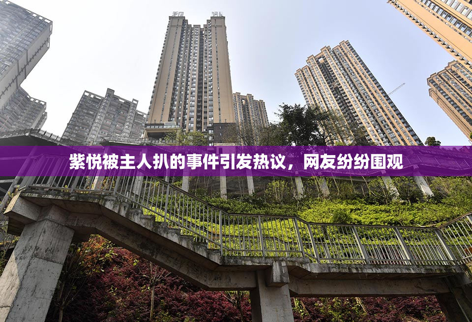 紫悦被主人扒的事件引发热议，网友纷纷围观