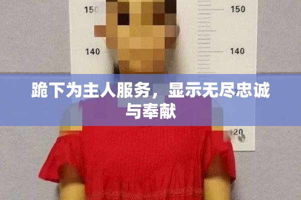 跪下为主人服务，显示无尽忠诚与奉献