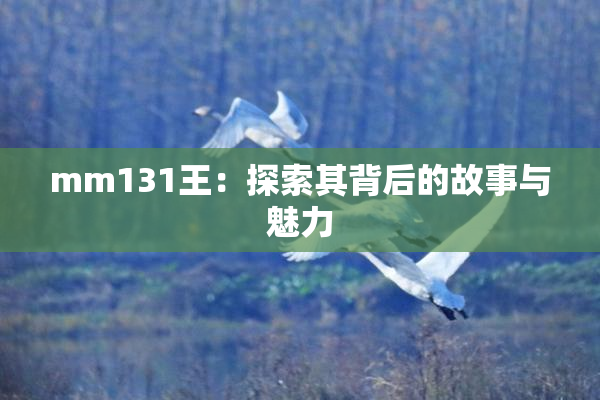 mm131王：探索其背后的故事与魅力
