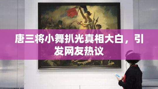 唐三将小舞扒光真相大白，引发网友热议
