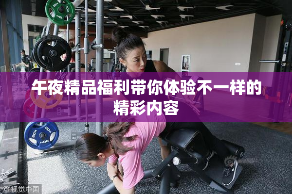 午夜精品福利带你体验不一样的精彩内容