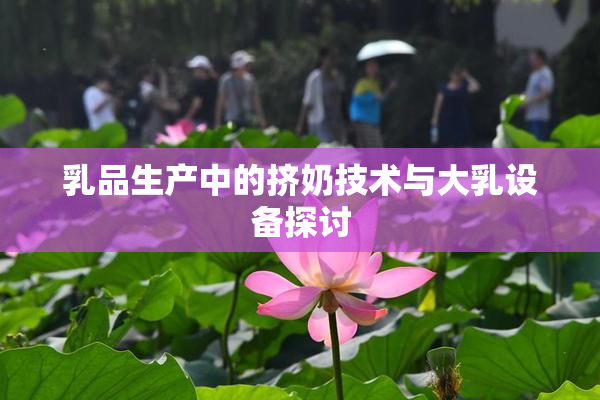 乳品生产中的挤奶技术与大乳设备探讨