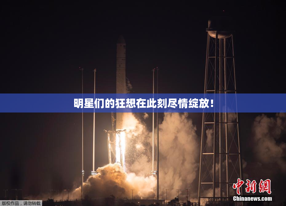 明星们的狂想在此刻尽情绽放！
