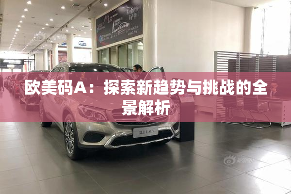 欧美码A：探索新趋势与挑战的全景解析