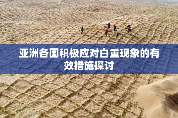 亚洲各国积极应对白重现象的有效措施探讨
