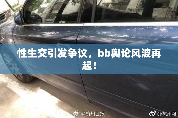 性生交引发争议，bb舆论风波再起！