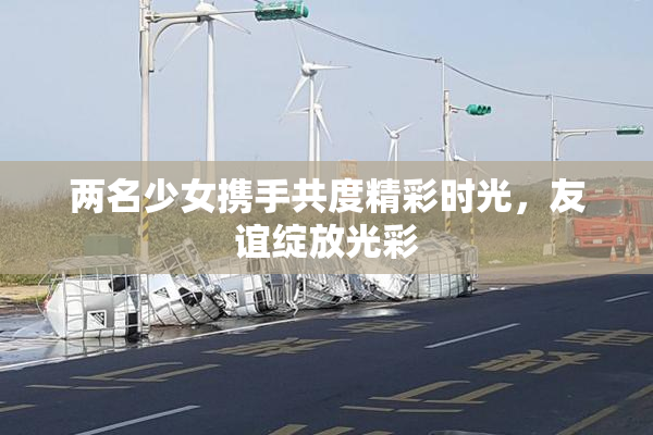 两名少女携手共度精彩时光，友谊绽放光彩
