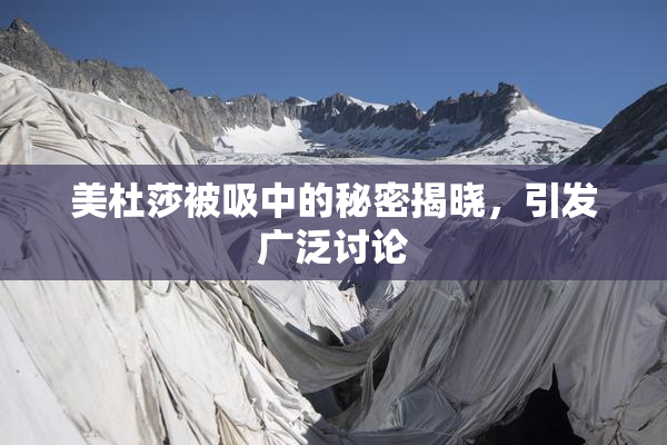 美杜莎被吸中的秘密揭晓，引发广泛讨论