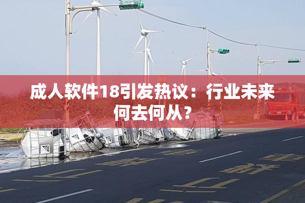 成人软件18引发热议：行业未来何去何从？