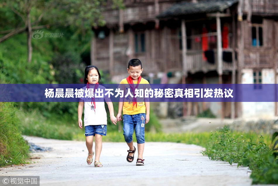 杨晨晨被爆出不为人知的秘密真相引发热议
