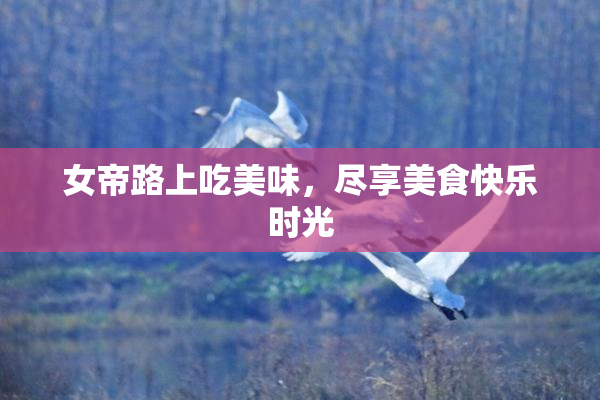 女帝路上吃美味，尽享美食快乐时光