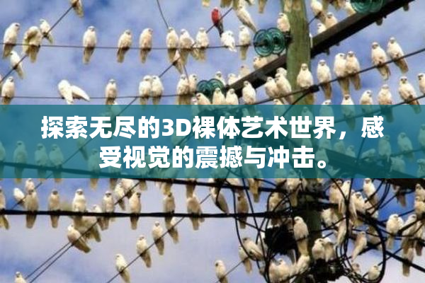 探索无尽的3D裸体艺术世界，感受视觉的震撼与冲击。