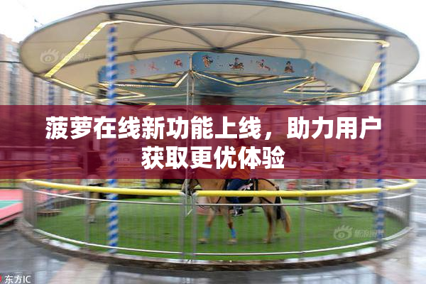菠萝在线新功能上线，助力用户获取更优体验