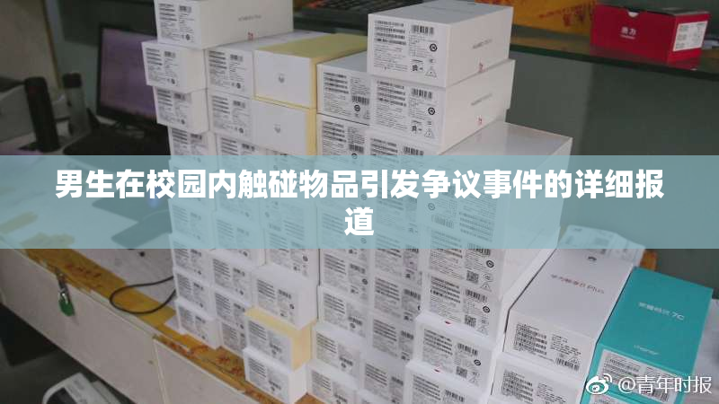 男生在校园内触碰物品引发争议事件的详细报道