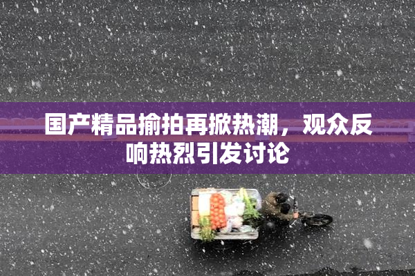 国产精品揄拍再掀热潮，观众反响热烈引发讨论