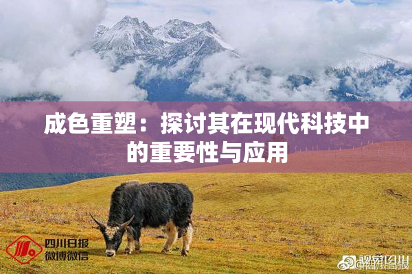 成色重塑：探讨其在现代科技中的重要性与应用