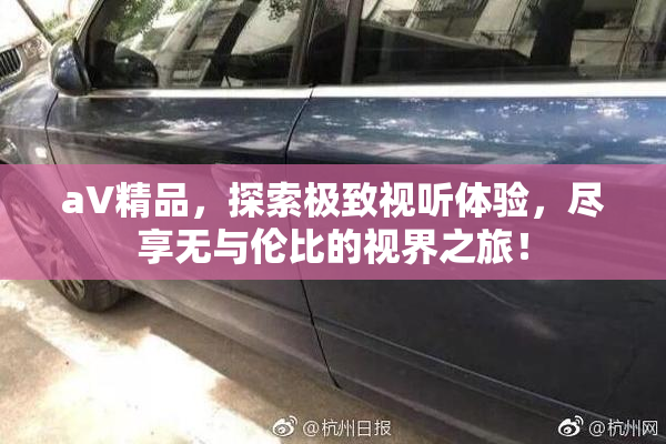 aV精品，探索极致视听体验，尽享无与伦比的视界之旅！