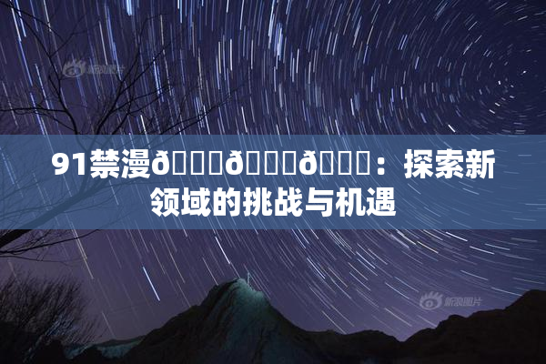 91禁漫🍆🍑🔞：探索新领域的挑战与机遇