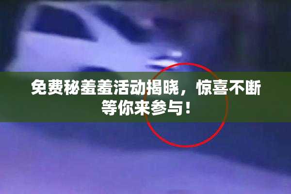 免费秘羞羞活动揭晓，惊喜不断等你来参与！