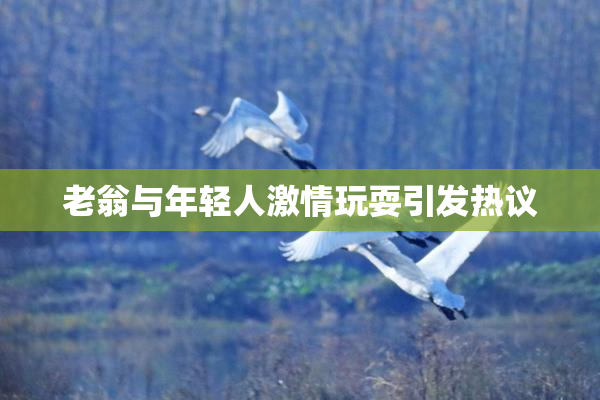 老翁与年轻人激情玩耍引发热议