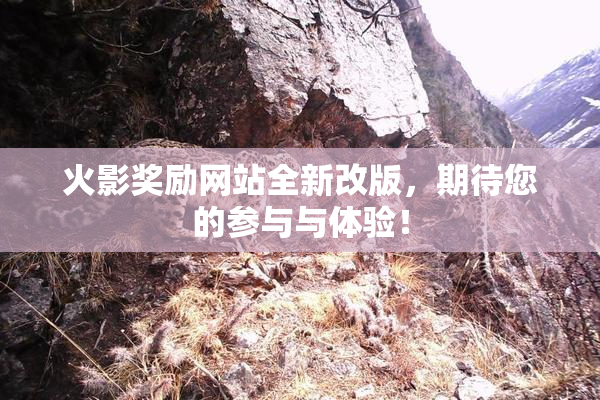 火影奖励网站全新改版，期待您的参与与体验！