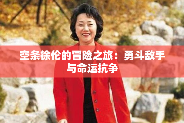 空条徐伦的冒险之旅：勇斗敌手与命运抗争