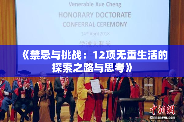 《禁忌与挑战：12项无重生活的探索之路与思考》