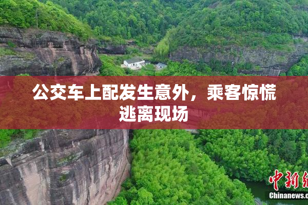 公交车上配发生意外，乘客惊慌逃离现场