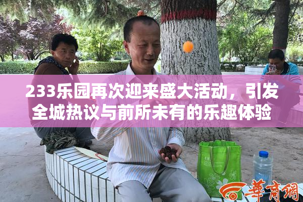 233乐园再次迎来盛大活动，引发全城热议与前所未有的乐趣体验