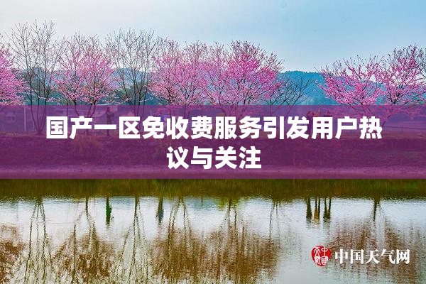 国产一区免收费服务引发用户热议与关注