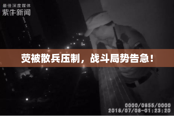 荧被散兵压制，战斗局势告急！