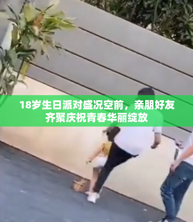 18岁生日派对盛况空前，亲朋好友齐聚庆祝青春华丽绽放