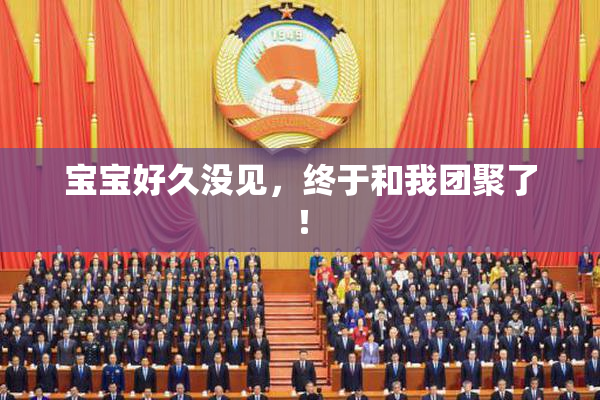 宝宝好久没见，终于和我团聚了！