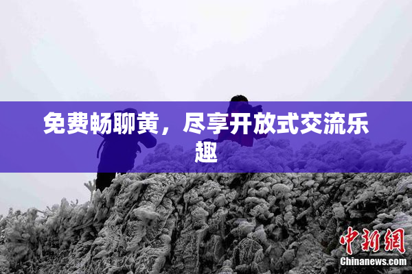 免费畅聊黄，尽享开放式交流乐趣