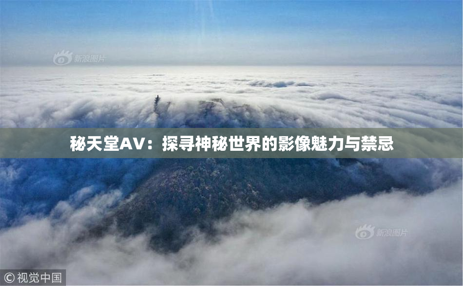 秘天堂AV：探寻神秘世界的影像魅力与禁忌