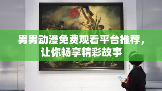 男男动漫免费观看平台推荐，让你畅享精彩故事