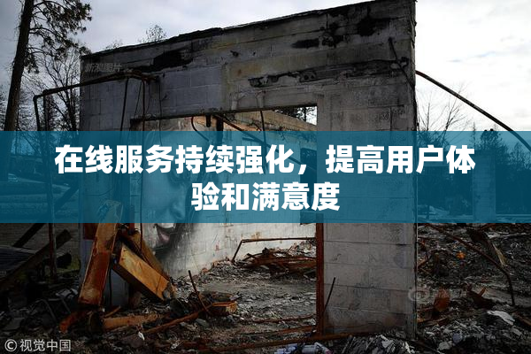 在线服务持续强化，提高用户体验和满意度
