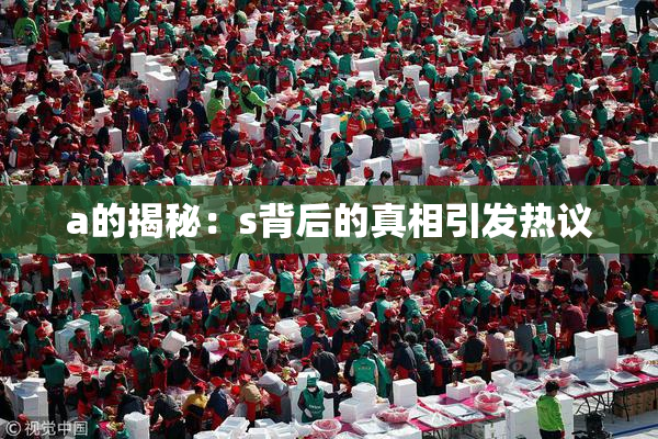 a的揭秘：s背后的真相引发热议