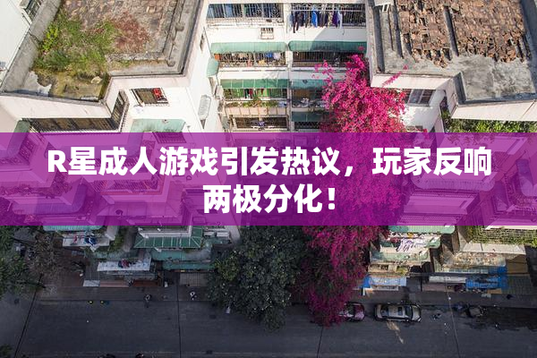 R星成人游戏引发热议，玩家反响两极分化！