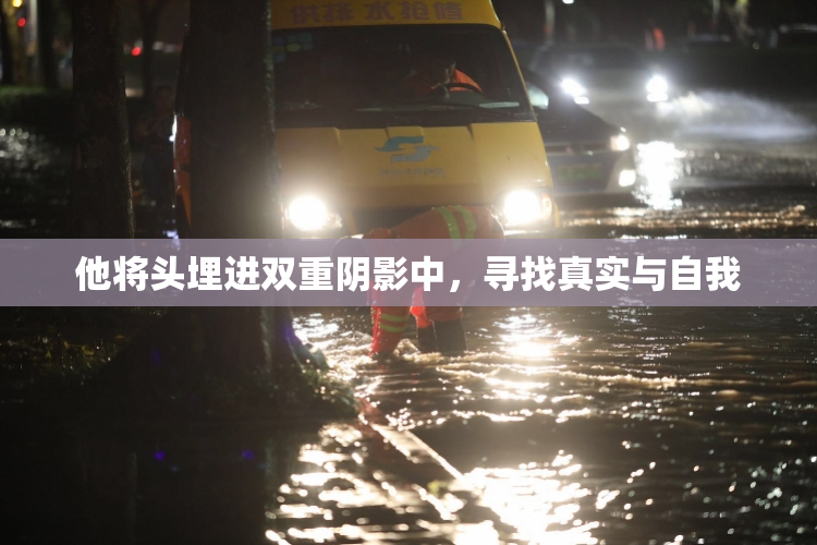 他将头埋进双重阴影中，寻找真实与自我