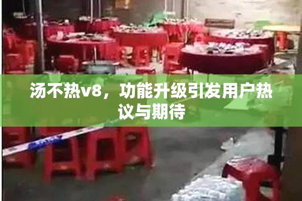 汤不热v8，功能升级引发用户热议与期待