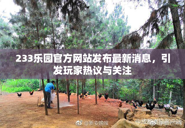 233乐园官方网站发布最新消息，引发玩家热议与关注