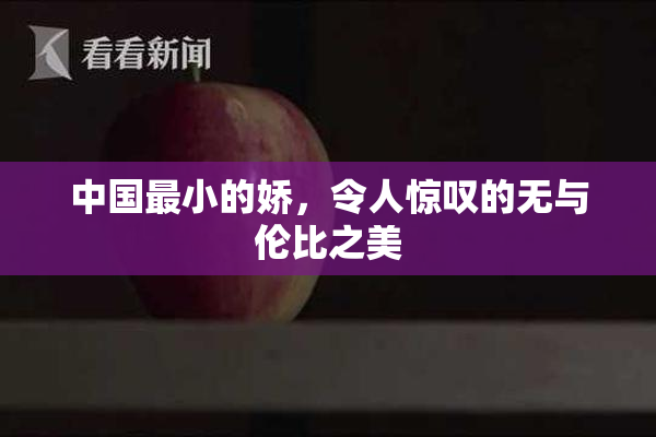 中国最小的娇，令人惊叹的无与伦比之美