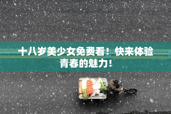 十八岁美少女免费看！快来体验青春的魅力！