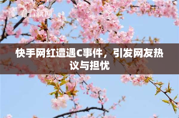 快手网红遭遇C事件，引发网友热议与担忧